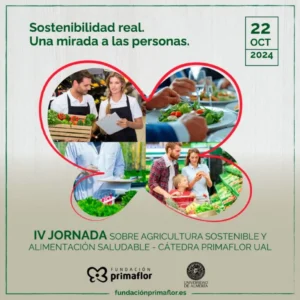 Cartel de la IV Jornada de la Cátedra Primaflor