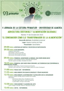 Programa Jornada V de la Cátedra Primaflor