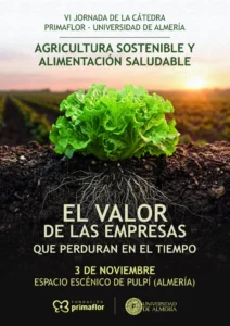 Póster de la VI Jornada de la Cátedra Primaflor